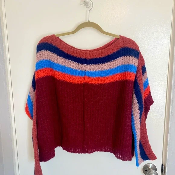 Free People Multicolor Striped Sweater - Picture 2 of 10